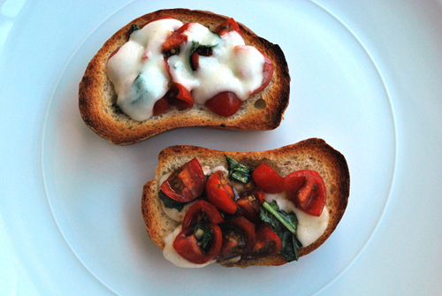 Bruschetta Bruschetta recipe and image by Lacey Stevens-Baier, personal chef of Sweet Pea Chef