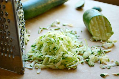 Grated Zucchini Sweet zucchini cupcakes with cream cheese frosting recipe and image by Lacey Stevens-Baier, personal chef of Sweet Pea Chef