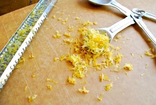 Lemon Zest Golden Chiffon Cake with Seven-Minute Frosting recipe and image by Lacey Stevens-Baier, personal chef of Sweet Pea Chef