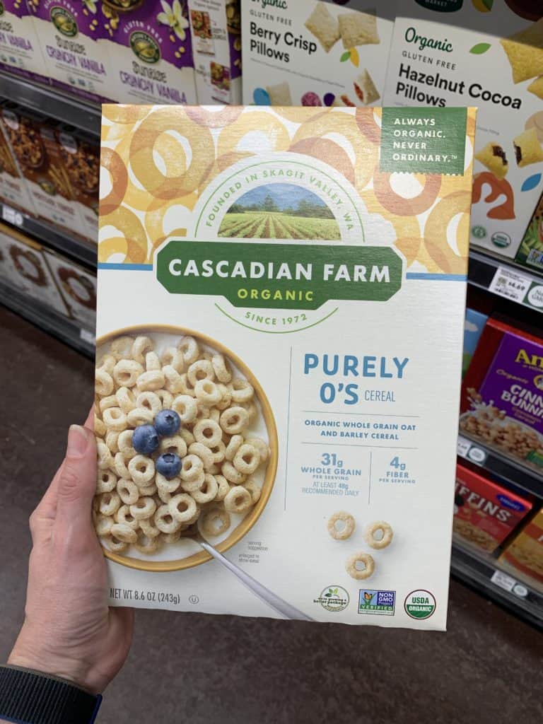 Cascadian Farms another example of the Top 14 Healthiest Breakfast Cereals